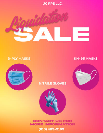 JC PPE LLC. Sale